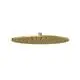 KLUDI-A-QA-Tellerkopfbrause-400-mm-brushed-gold-64340N0-00 gallery number 1